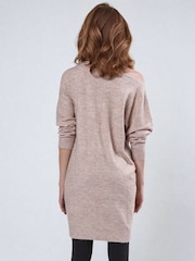 Religion Natural Nebula Knitted off the Shoulder Tunic Dress - Image 4 of 6