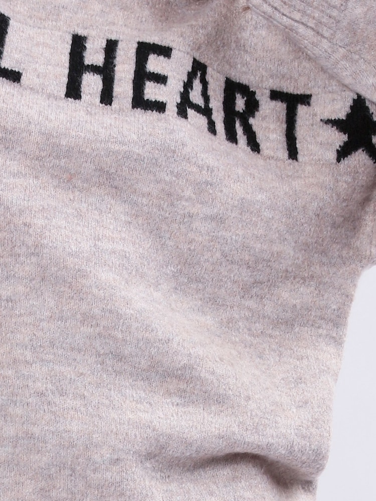 Religion Nude Oversized Rebel Heart Jumper with Stars - Image 6 of 6