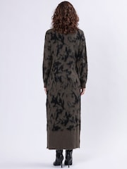 Religion Green Reverse Roll Neck knitted Dress - Image 2 of 6