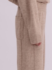 Religion Natural Rick Slouchy and Soft Knitted Co-ord Lounge Trousers - Image 5 of 6