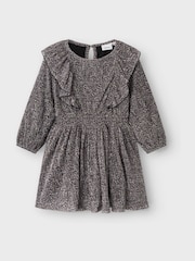 Name It Langärmliges Minikleid mit Leopardenmuster - Bild 2 von 4