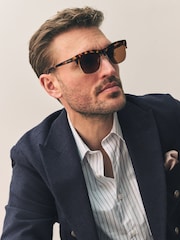 Tortoiseshell Brown Signature Sunglasses - Image 1 of 1