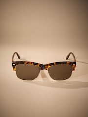 Tortoiseshell Brown Signature Sunglasses - Image 2 of 6