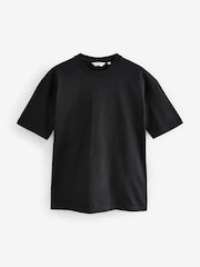 Noir - Coupe ample - Lot de 3 t-shirts épais - Image 6 de 8