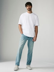 Weiß - Bequeme Passform - Schwere T-Shirts im 3er-Pack - Image 2 of 8