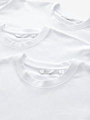Branco - Ajuste descontraído - Pacote 3 de camisetas pesadas - Imagem 9 de 10