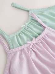 Purple/Aqua Camisole Nighties 2 Pack (2-12yrs) - Image 6 of 6