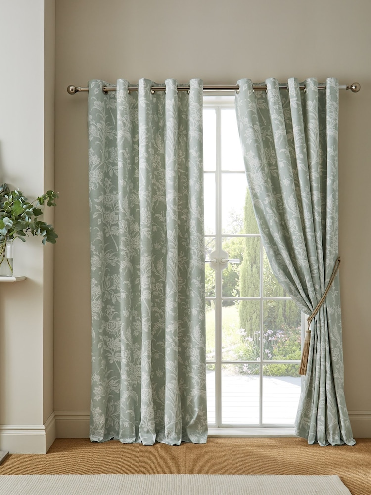 Laura Ashley Lloyd затемняющие шторы на люверсах - Изображение 1 из 2