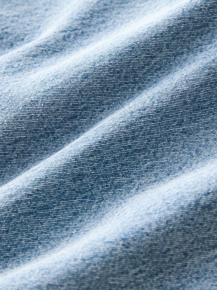 Blue 100% Cotton Strappy Denim Dress (3-16yrs) - Image 10 of 10 Blue 100% Cotton Strappy Denim Dress (3-16yrs) - Image 10 of 10