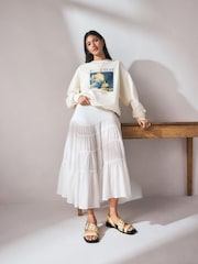 Buttermilk Yellow Forever Comfort® Buckle Strap Sandals - Image 5 of 10