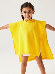 Regatta Yellow Kids Animal Towel Robe - Image 1 of 7
