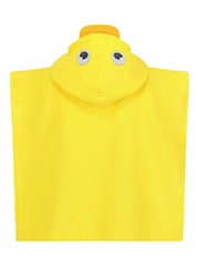 Regatta Yellow Kids Animal Towel Robe - Image 6 of 7