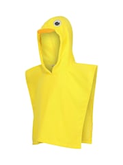 Regatta Yellow Kids Animal Towel Robe - Image 7 of 7