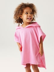 Regatta Pink Kids Animal Towel Robe - Image 1 of 7
