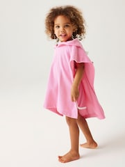 Regatta Pink Kids Animal Towel Robe - Image 3 of 7