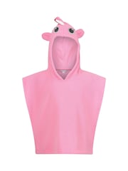 Regatta Pink Kids Animal Towel Robe - Image 5 of 7
