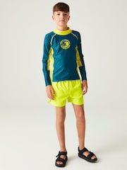 Regatta Blue Kids Hoku II Swim Top - Image 3 of 7