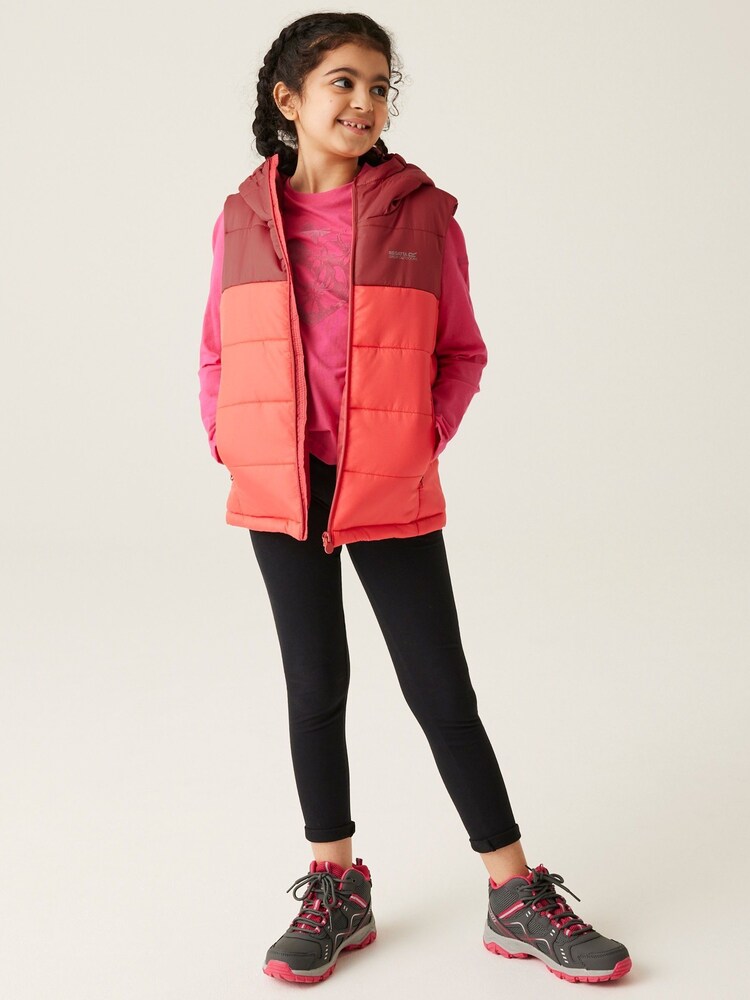 Regatta Red Kids Lofthouse II Heavyweight Bodywarmer - Image 3 of 7