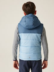 Regatta Blue Grey Kids Lofthouse II Heavyweight Bodywarmer - Image 2 of 6