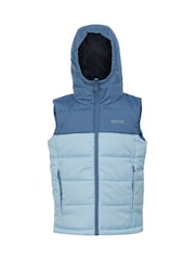 Regatta Blue Grey Kids Lofthouse II Heavyweight Bodywarmer - Image 5 of 6