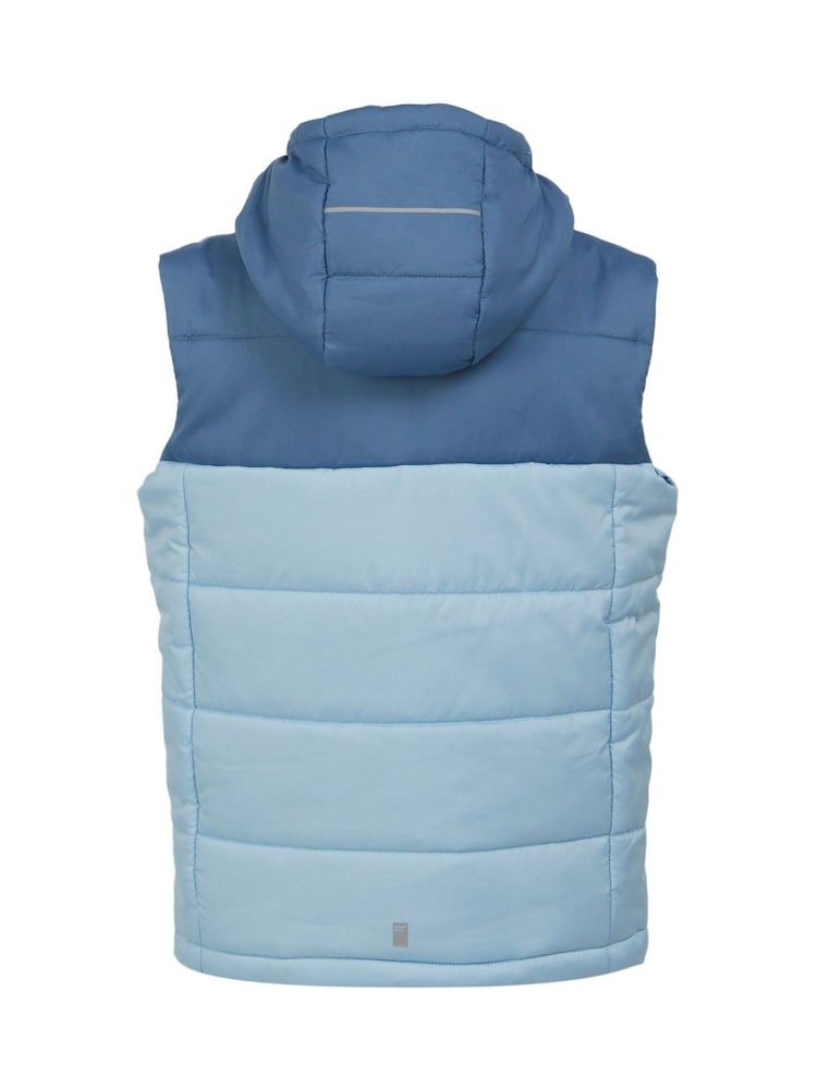 Regatta Blue Grey Kids Lofthouse II Heavyweight Bodywarmer - Image 6 of 6
