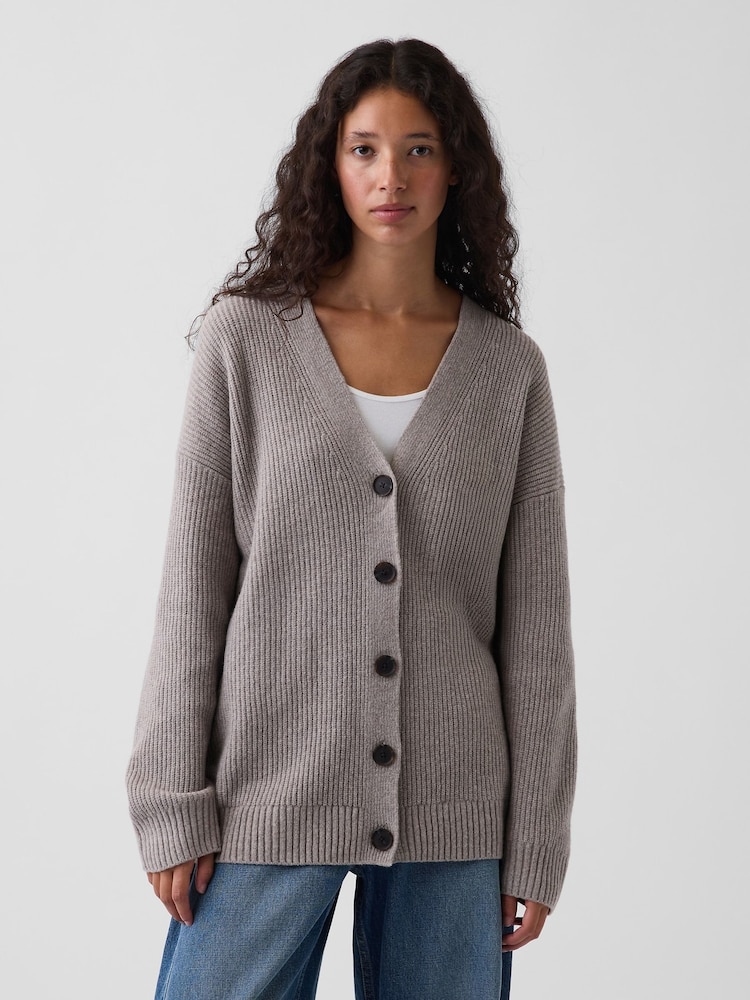 Cardigan surdimensionné Gap Cashsoft - Image 1 de 4