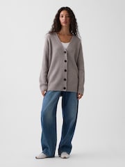 Cardigan surdimensionné Gap Cashsoft - Image 3 de 4