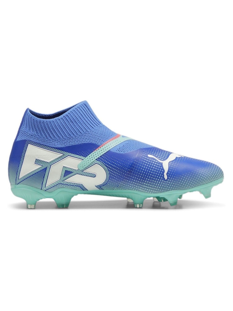 Синий - Мужские футбольные бутсы без шнурков Puma FUTURE 7 MATCH+ FG/AG - Image 1 of 6 Синий - Мужские футбольные бутсы без шнурков Puma FUTURE 7 MATCH+ FG/AG - Image 1 of 6
