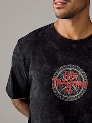 Charcoal Grey The Traitors Licence 100% Cotton T-Shirt - Image 5 of 10