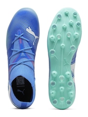 Puma Blue Mens FUTURE 7 MATCH MG Football Boots - Image 4 of 6