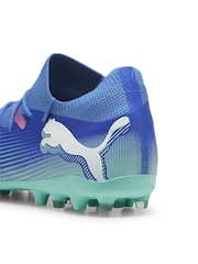 Puma Blue Mens FUTURE 7 MATCH MG Football Boots - Image 6 of 6