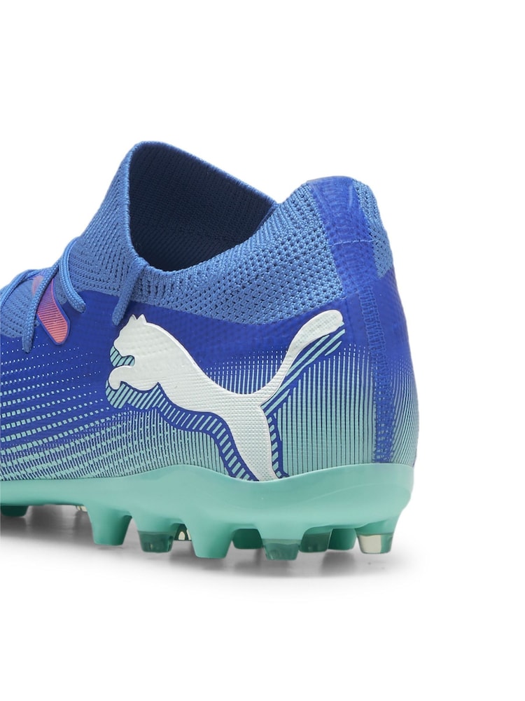 Puma Blue Mens FUTURE 7 MATCH MG Football Boots - Image 6 of 6