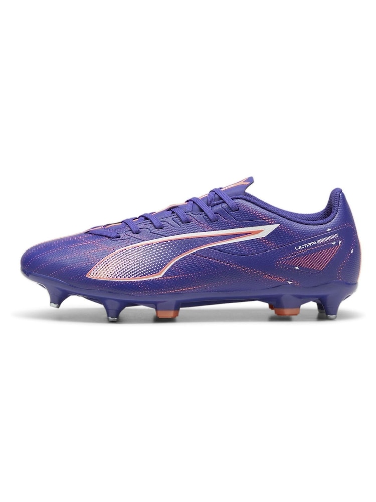 Puma Blue Mens ULTRA 5 PLAY MxSG Football Boots - Image 2 of 6