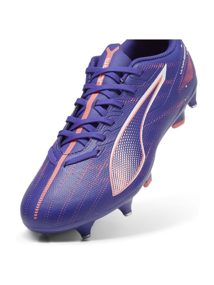 Puma Blue Mens ULTRA 5 PLAY MxSG Football Boots - Image 6 of 6
