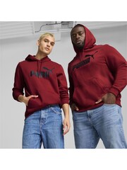 Puma Red Mens Essentials Big Logo Hoodie - Image 3 of 6