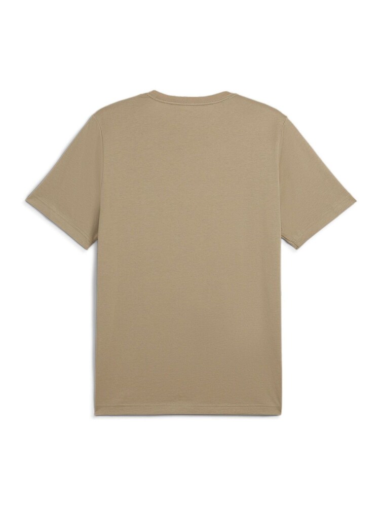Marrón - Camiseta de hombre Puma Essentials Logo 100% algodón - Imagen 5 de 5