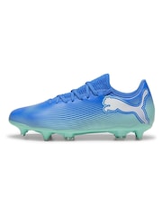 Синий - Puma мужские футбольные бутсы FUTURE 7 PLAY MxSG - Изображение 2 из 6