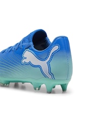 Синий - Puma мужские футбольные бутсы FUTURE 7 PLAY MxSG - Изображение 4 из 6