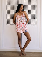 Their Nibs Pink Mon Coeur Satin Nightie - Image 2 of 7