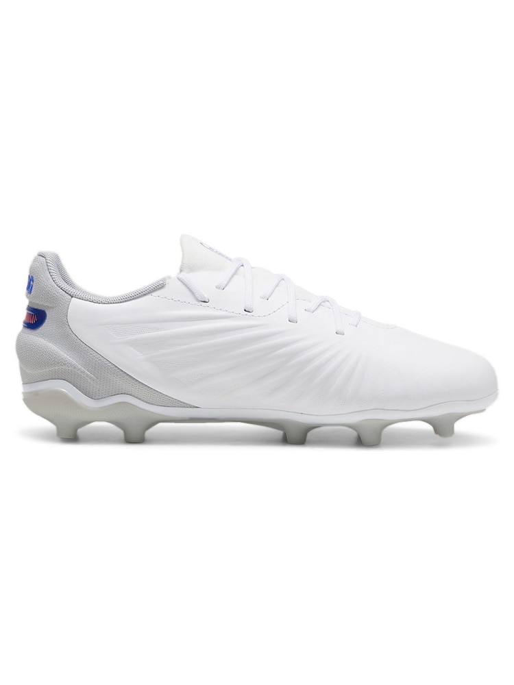 Puma White Youth Boys KING MATCH FG/AG Football Boots - Image 1 of 6