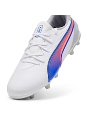 Puma White Youth Boys KING MATCH FG/AG Football Boots - Image 6 of 6