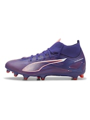 Puma Blue Mens ULTRA 5 MATCH+ FG/AG Football Boots - Image 2 of 6