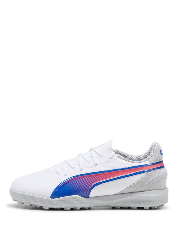Puma White Boys KING MATCH TT Football Boots - Image 2 of 6