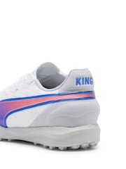 Puma White Boys KING MATCH TT Football Boots - Image 6 of 6
