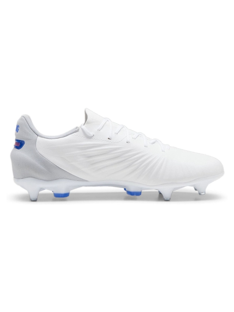 Puma White Mens KING MATCH MxSG Football Boots - Image 1 of 6
