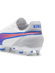 Puma White Mens KING MATCH MxSG Football Boots - Image 6 of 6