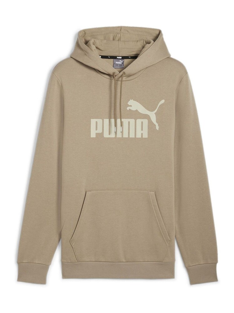 Puma Brown Mens Essentials Big Logo Hoodie - Image 6 of 6 Puma Brown Mens Essentials Big Logo Hoodie - Image 6 of 6
