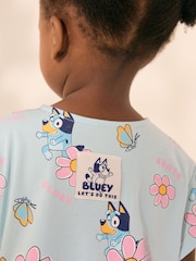 Blue Bluey Cotton Dress (12mths-7yrs) - Image 4 of 8