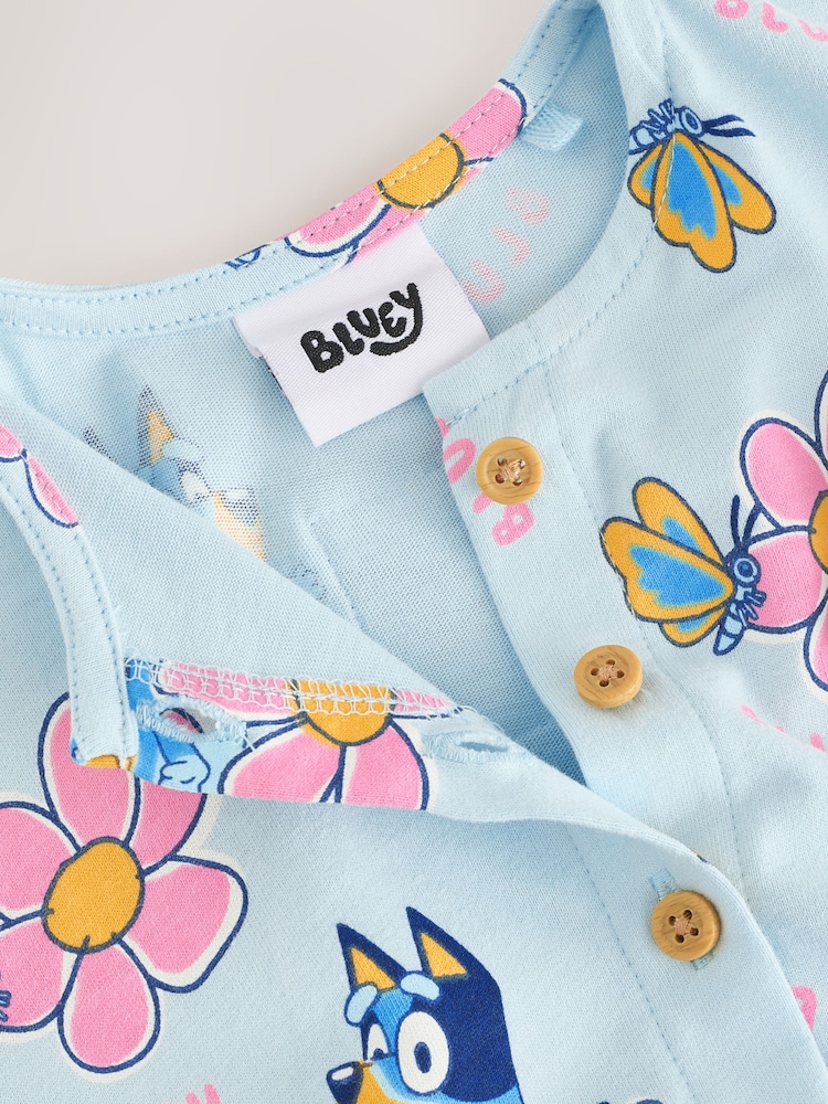 Blue Bluey Cotton Dress (12mths-7yrs) - Image 8 of 8