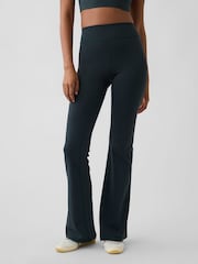 Vihreä - Gap GapFit Smooth High Waisted Bootleg Leggings - Kuva 1 / 5